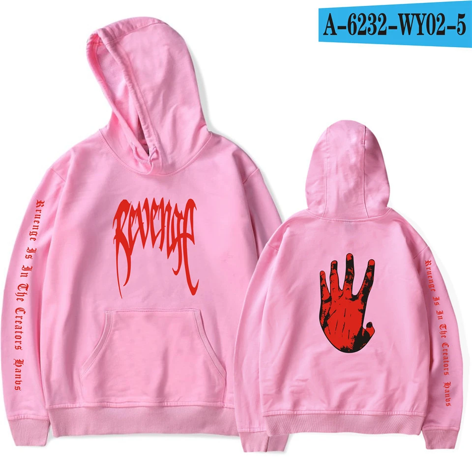 Velvet hooded sweater