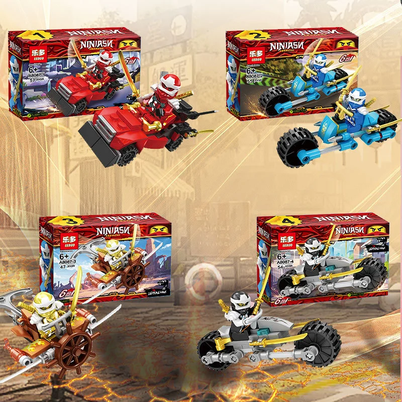 Phantom Ninja Minifigure 6 In 1 Early Education Toy