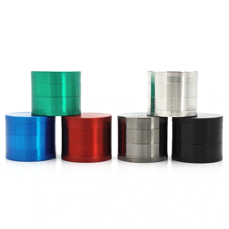 Zinc alloy mini 40MM flat 4 layer grinder grinder