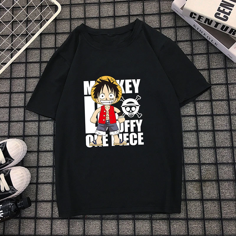 Anime Luffy short sleeve T-shirt