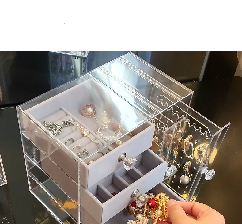Dustproof jewelry box