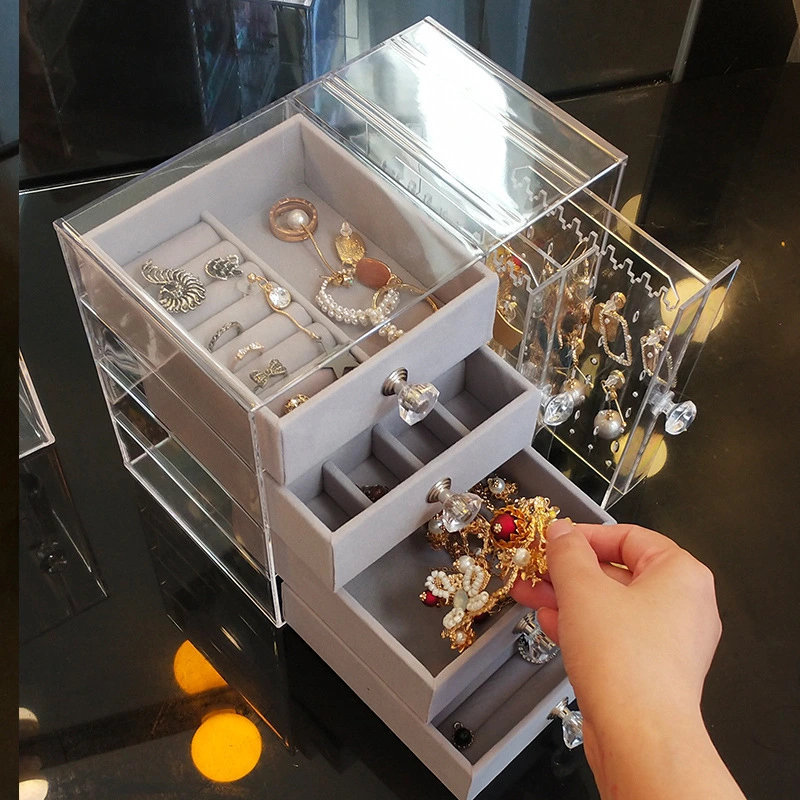 Dustproof jewelry box