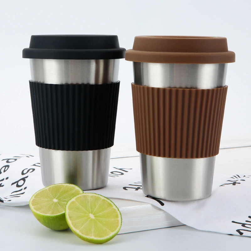 Stainless steel single layer cold drink cup