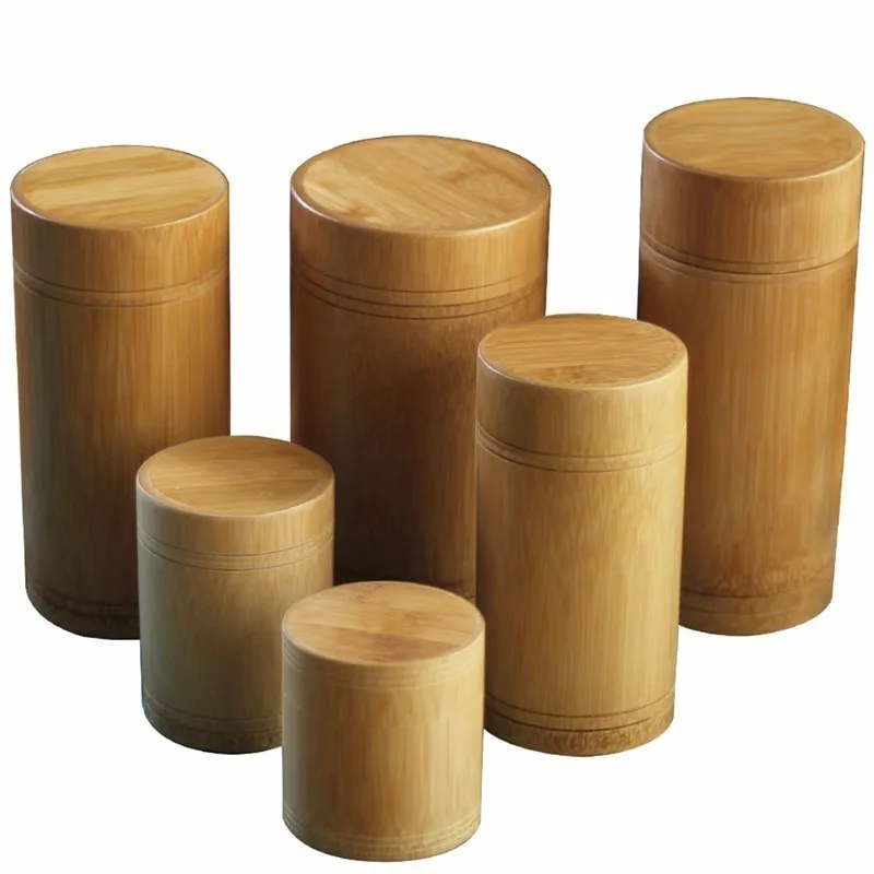 Mini Bamboo Tea Caddy