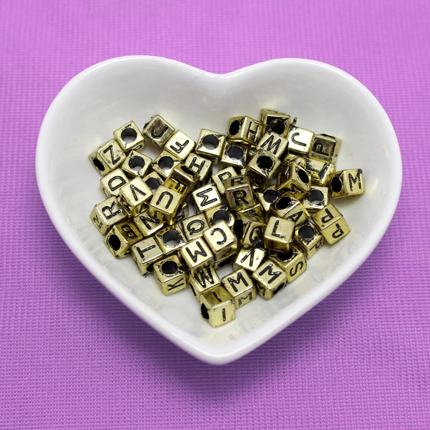 Acrylic English alphabet beads