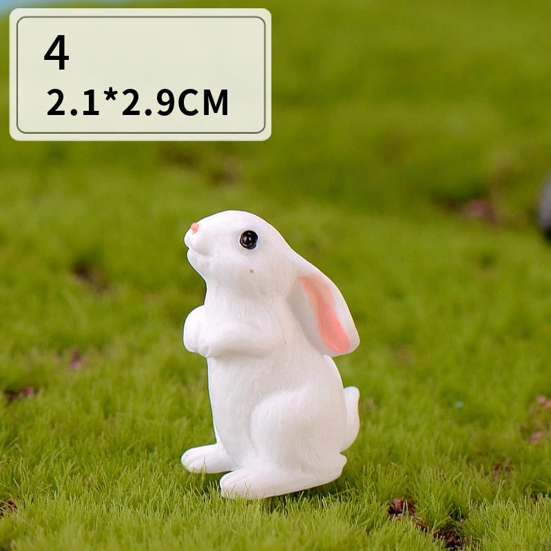 Cute Rabbit Micro Landscape Home Ornaments