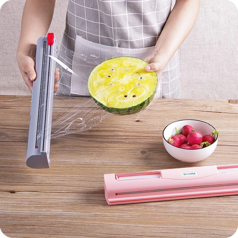 Household cling film cutter