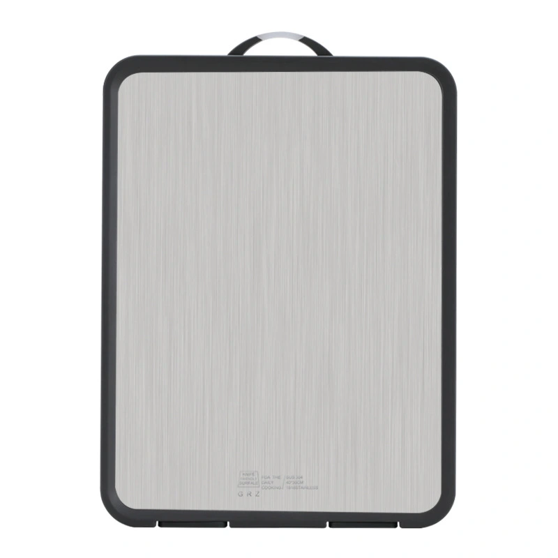 Multifunctional Thickened Cutting Board 304 Stainless Steel Double-sided