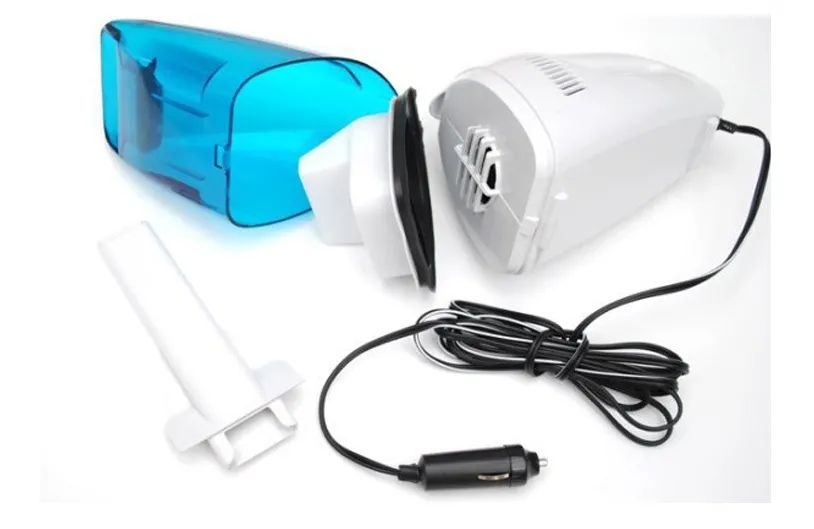 Dry and wet vacuum cleaner for small vehicle