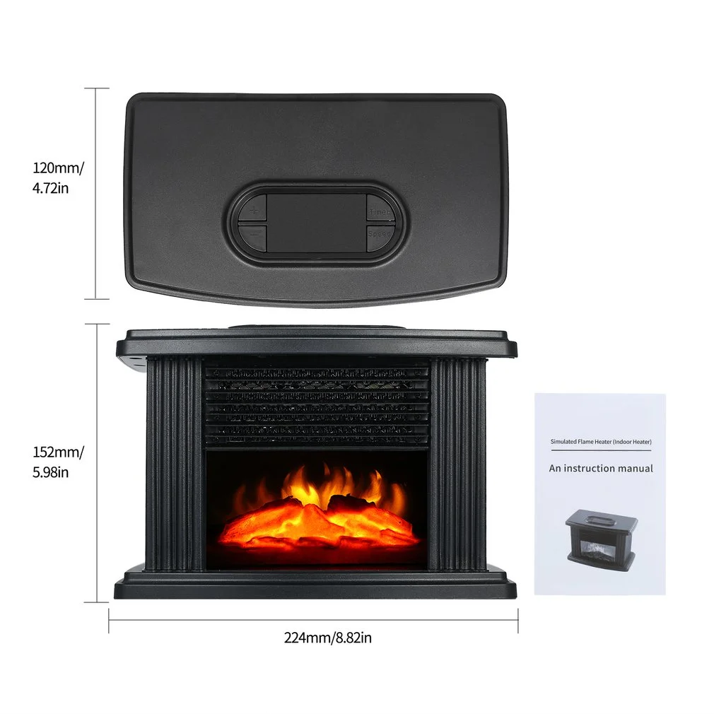 European vertical air heater