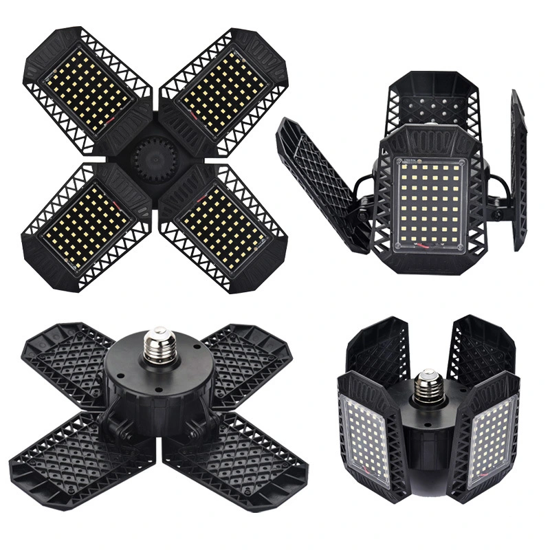 Four leaf folding deformation lamp