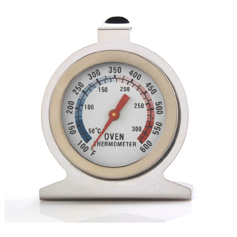 ISHOWTIENDA 1PC Stainless Steel Home Food Meat Dial Stainless Steel Oven Thermometer Temperature Gauge Termometro Cocina