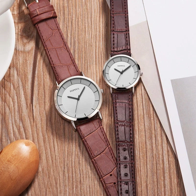 Belt couple quartz watch