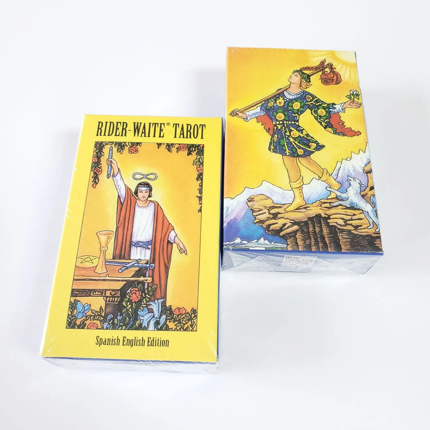 Spanish bilingual knight tarot