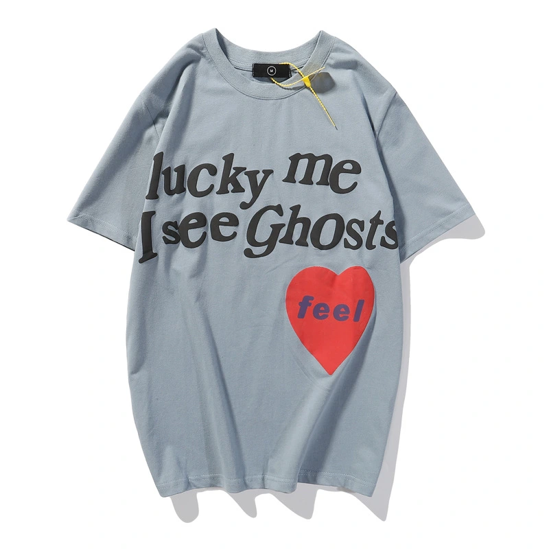 Love print short sleeve t-shirt