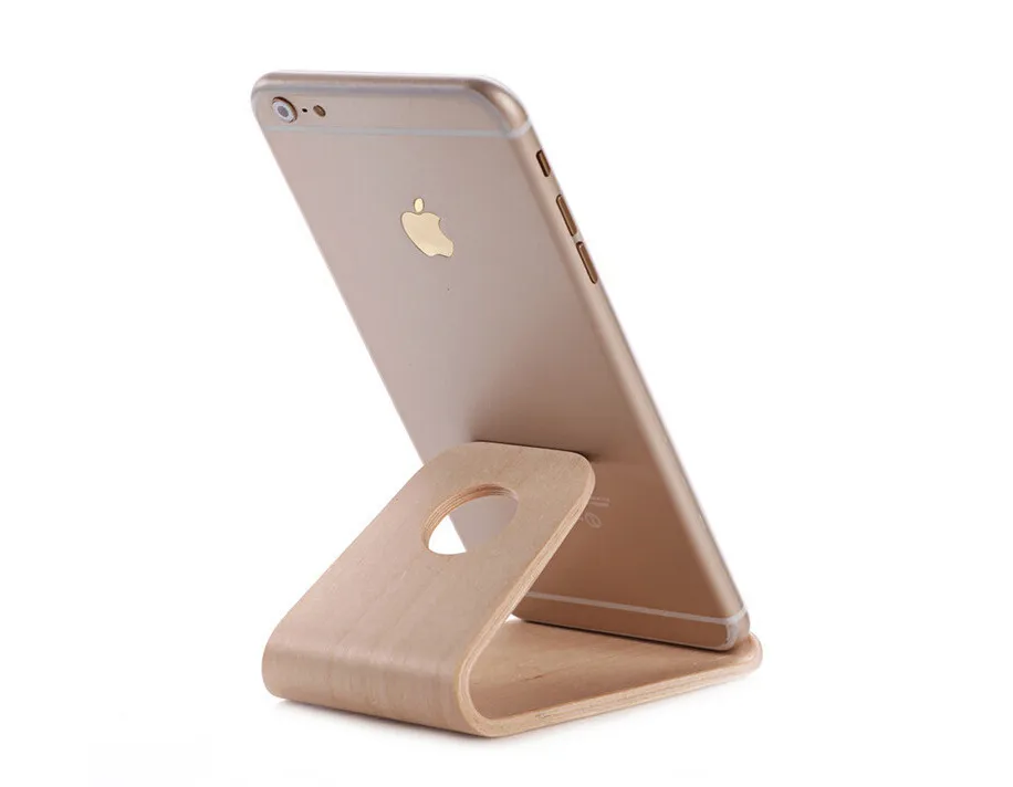 Compatible with Apple, Wooden Stand for iPhone