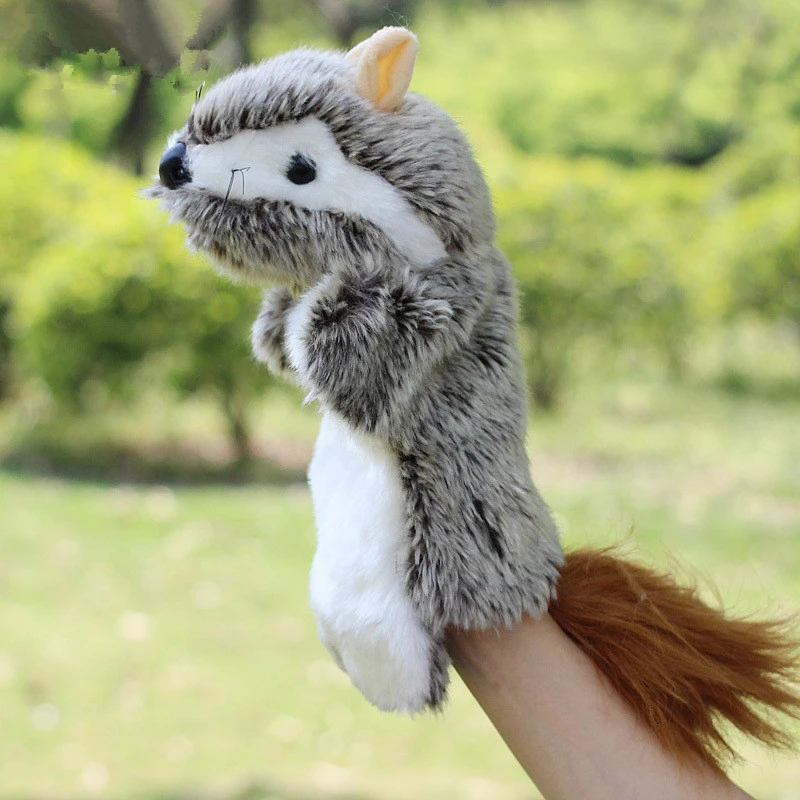 Plush Toy Hand Puppet Voles Cartoon Animal Gloves