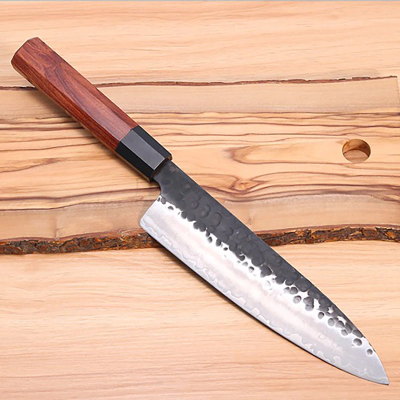 Ebony handle kitchen knife fish fillet knife