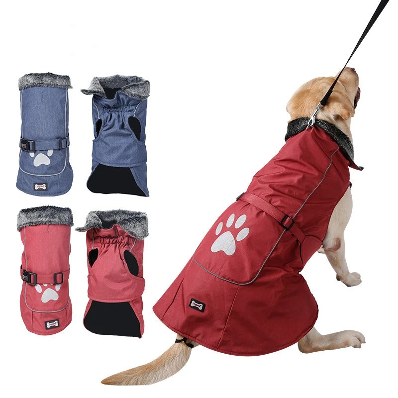 Big dog waterproof and warm vest