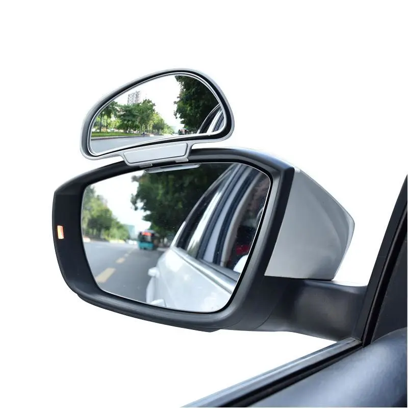 Car mirror, large field of view, rear view auxiliary mirror, reversing aid, wide-angle lens, blind spot mirror