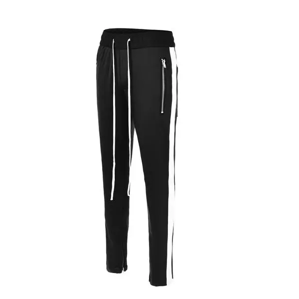 Sports breeches with zippers