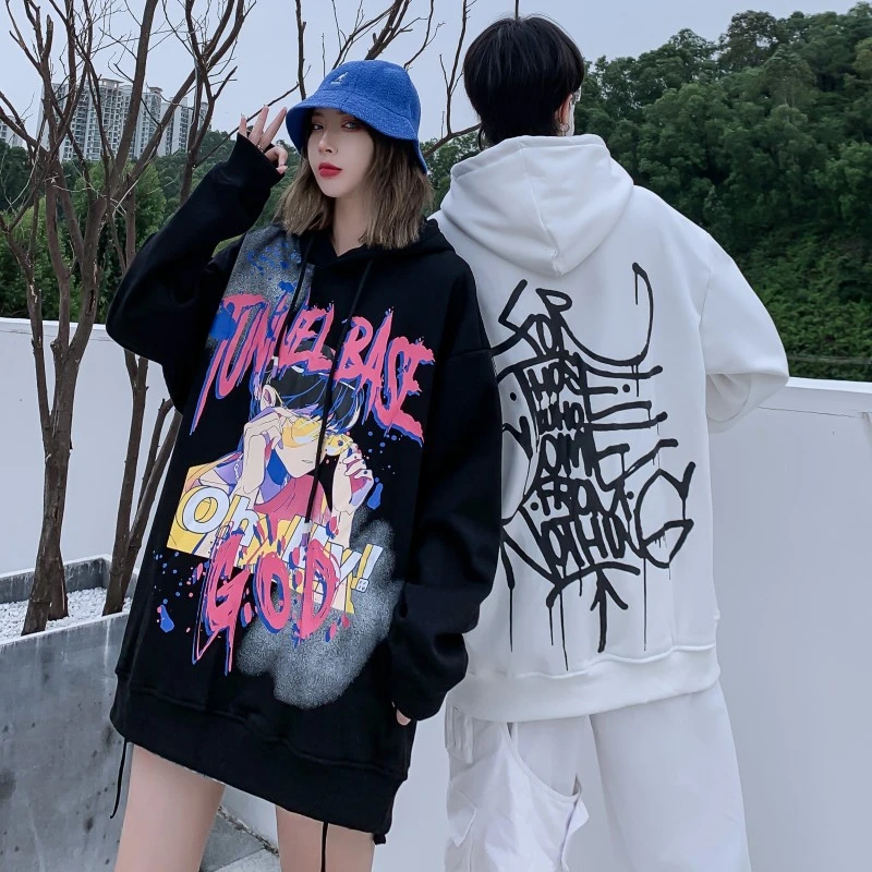 Trendy brand all-match hooded sweater