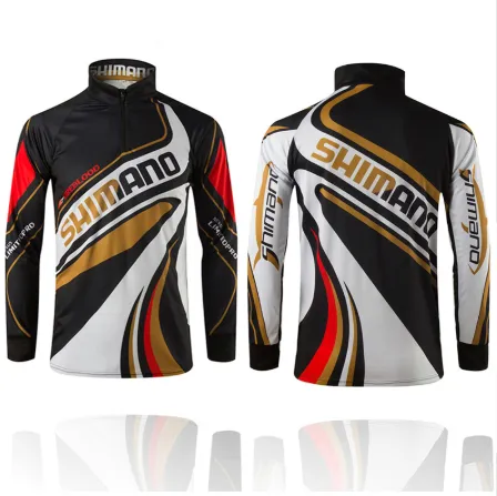 Quick-drying Breathable Sunscreen Adult Professional Fishing Clothing Printed Male Outdoor Long-sleeved Mosquito Fishing Clothing Manufacturers