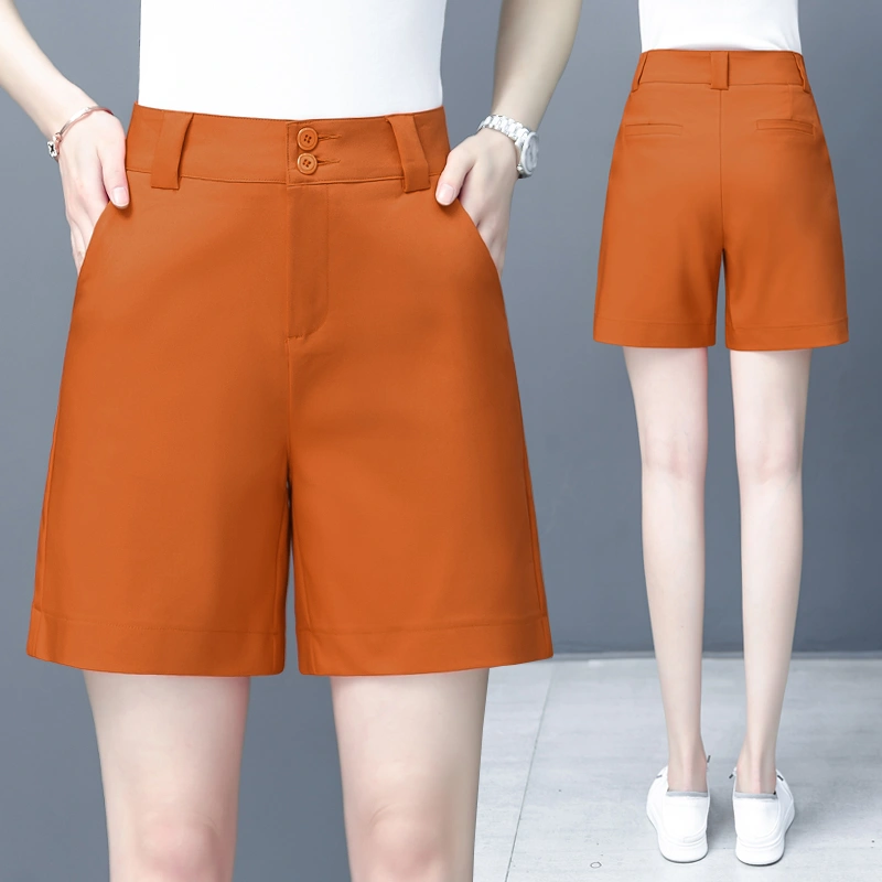 High waist a-line suit 5 points shorts