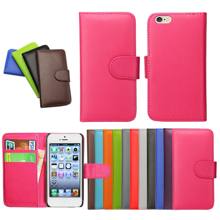 Compatible with Apple , mitation leather phone case  left and right card flip cover bracket leather case