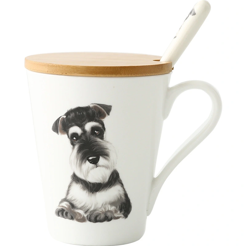 Creative dog milk cup