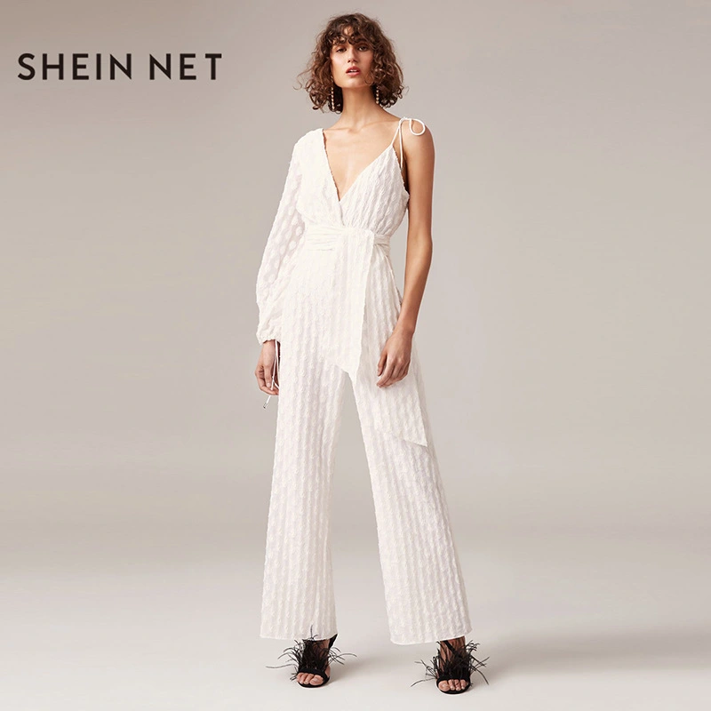 Asymmetrical sling jumpsuit