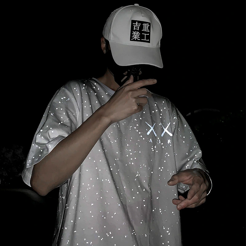 Hip Hop Star Reflective T-shirt