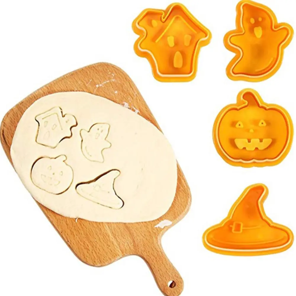 Halloween spring press the cookie cutter