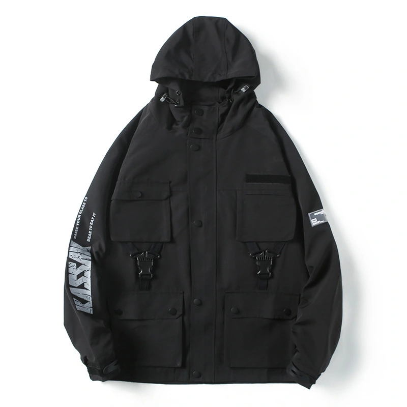 Multi-pocket men's jacket