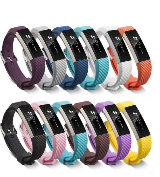 Suitable for Fitbit Alta strap buckle type replacement wrist strap twill silicone strap