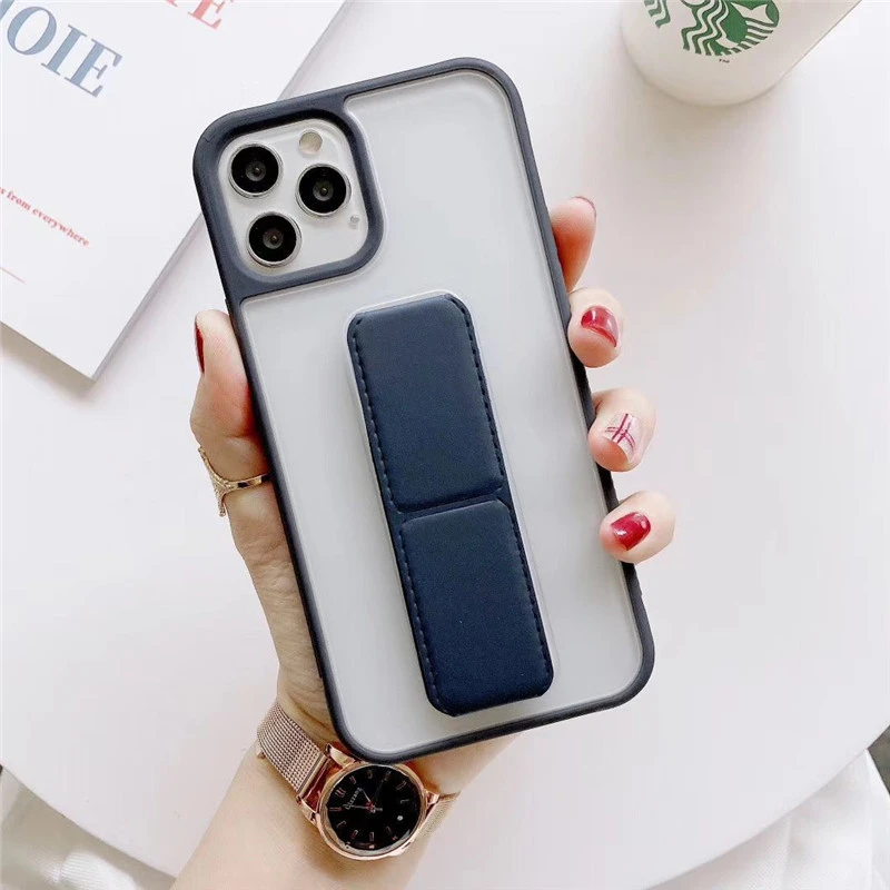 Compatible with Apple , Frosted Mobile Phone Case Simple Multifunctional Bracket