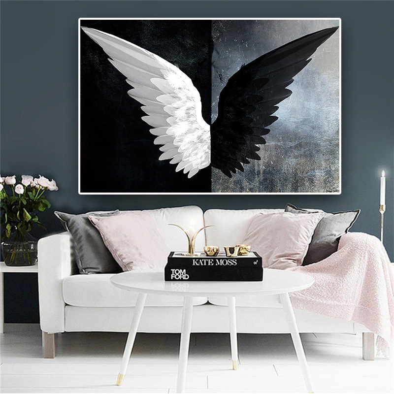 Feather Wings Art Painting Decorative Painting Core