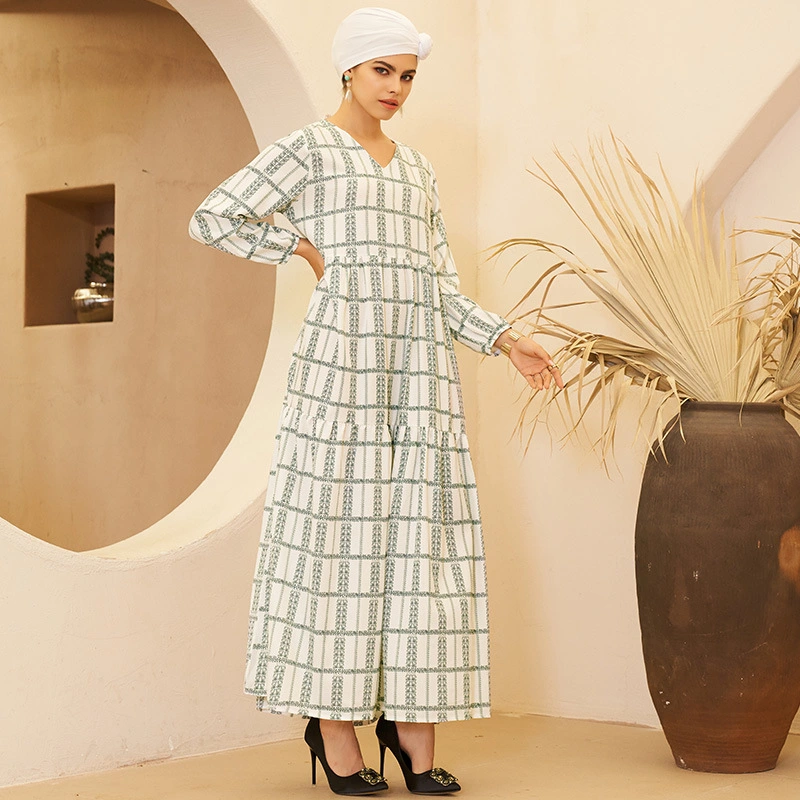 All-Match Cotton Casual Midi Skirt