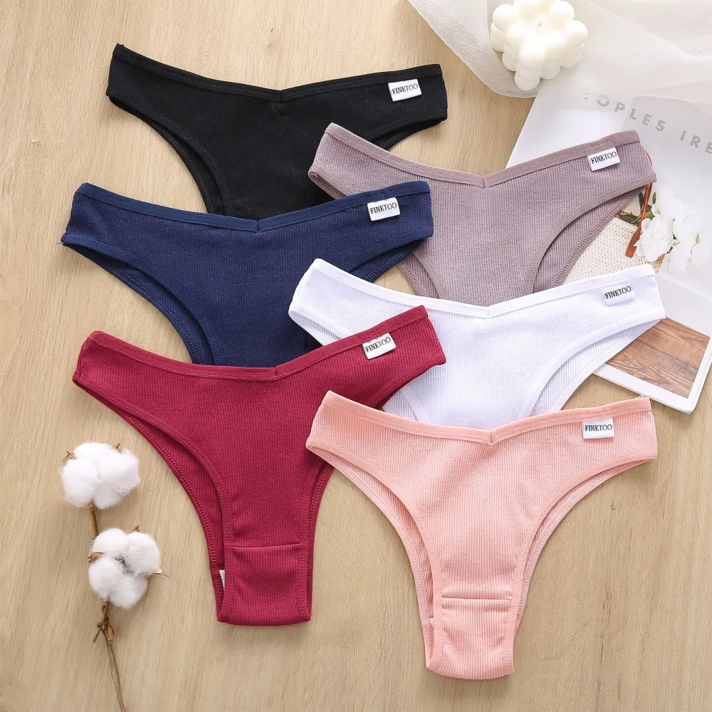 Ladies Thread Breathable and Comfortable Underwear Briefs