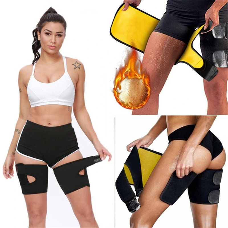 Outdoor Sports Thigh Brace, Leg Sweat Shaping Belt, Sports Sweating Leg Brace, Restraint Belt