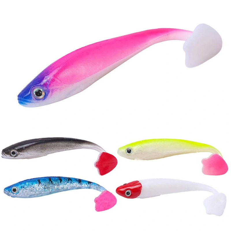 Fake Lure 9.5Cm T Tail Simulation Bait For Sea Fishing