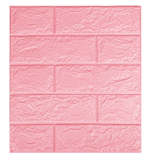 3d Three-dimensional Brick Pattern Wall Sticker Wall Decoration Wallpaper XPE Foam Self-adhesive