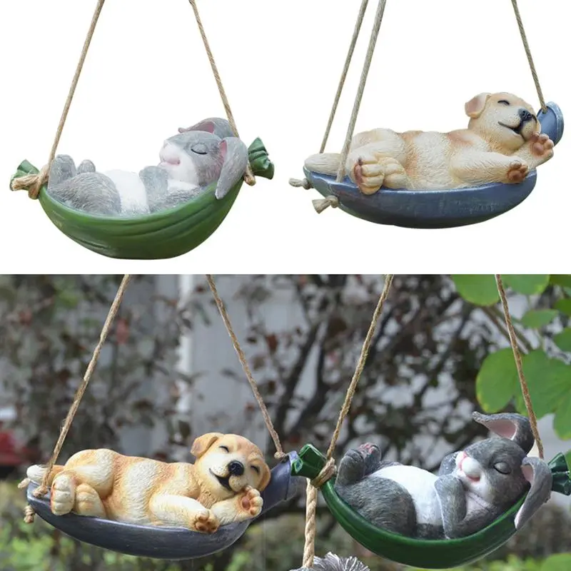 Garden Courtyard Landscape Resin Animal Furnishings Simulation Pendant Sculpture