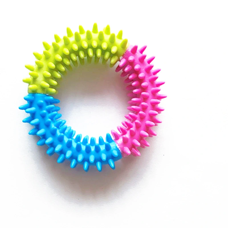 Rubber Thorn Ring Pet Bite Resistant Toy