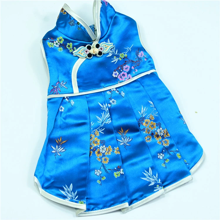 Pet Dog Clothes Cat Clothes Teddy Dog Clothes New Spring, Summer And Autumn Dress