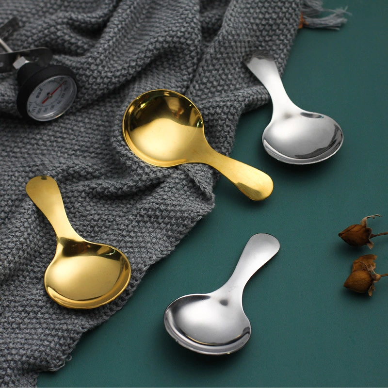 Creative Ice Cream Spoon With Stainless Steel Tableware