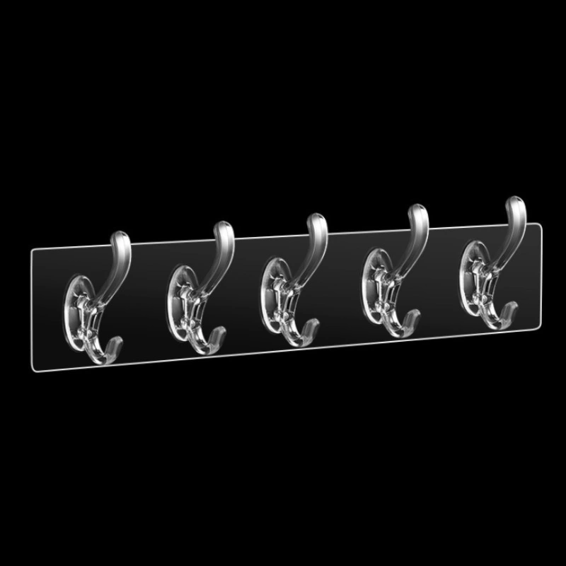 Bold crystal hooks non-marking sticking hooks no punching