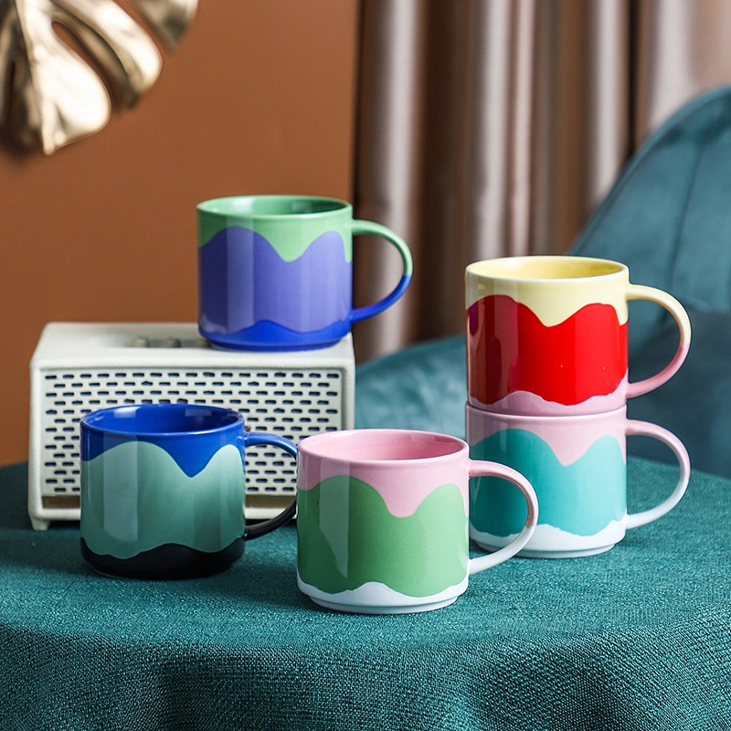 Personality Creative Painted Ceramic Mug