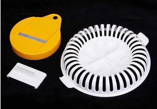 Creative Microwave Chips Maker Fruit Potato Crisp Snack Food-grade Plastic DIY Tray Home Kitchen Tool
