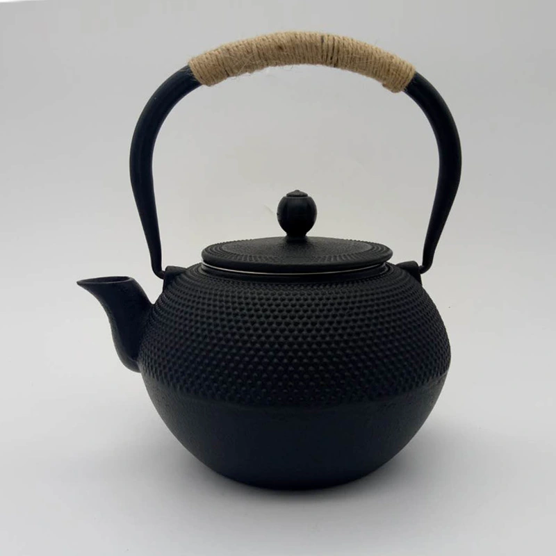 Cast Iron Pot Boiling Water Teapot Handmade Uncoated Japanese Old Iron Pot Household Health Teapot Kung Fu Tea Set